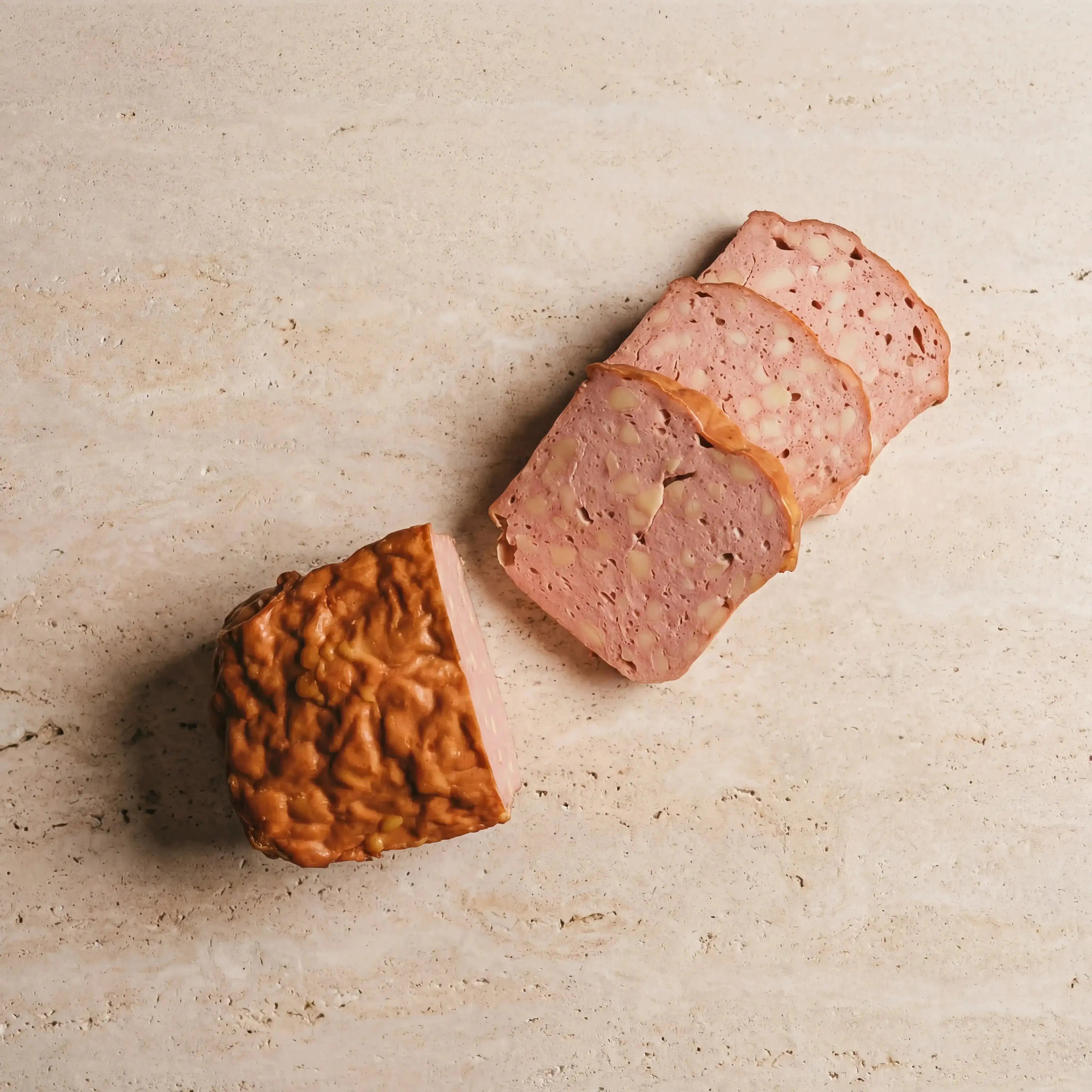 Halal Käse-Leberkäse von Reinweide
