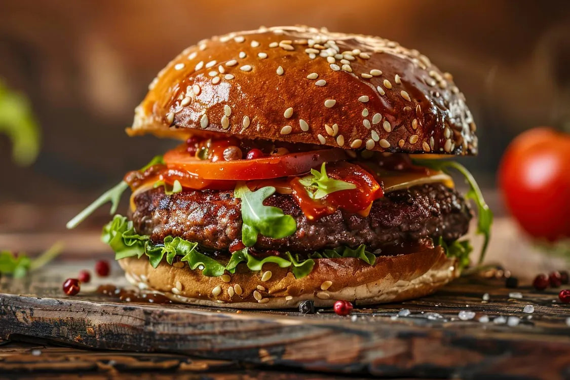 Burger-Patties aus Rindfleisch von Reinweide