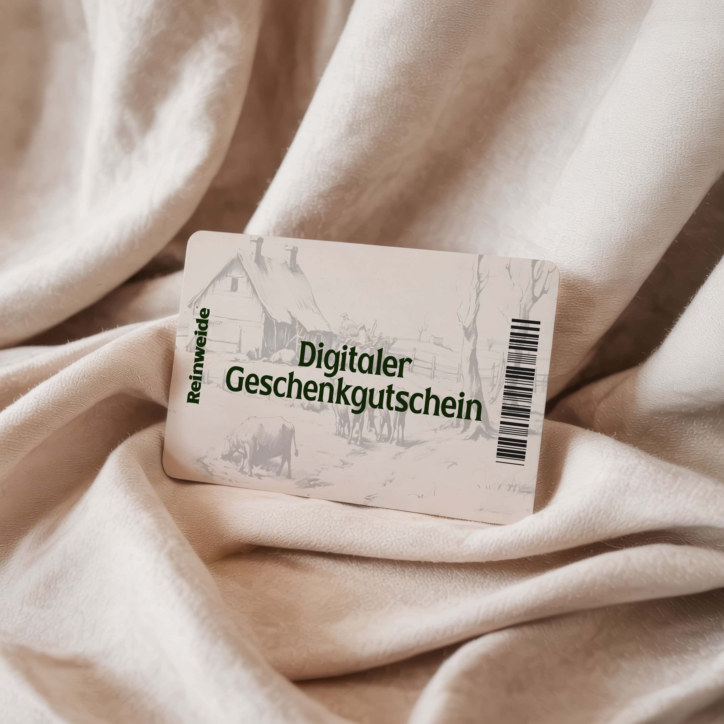 Digitaler Geschenkgutschein